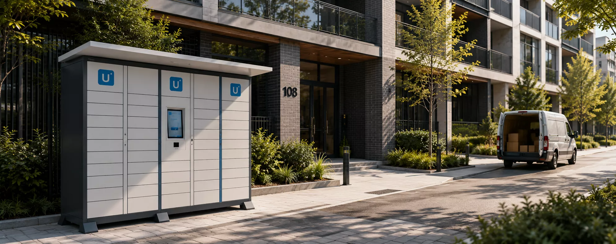 smart parcel locker for community